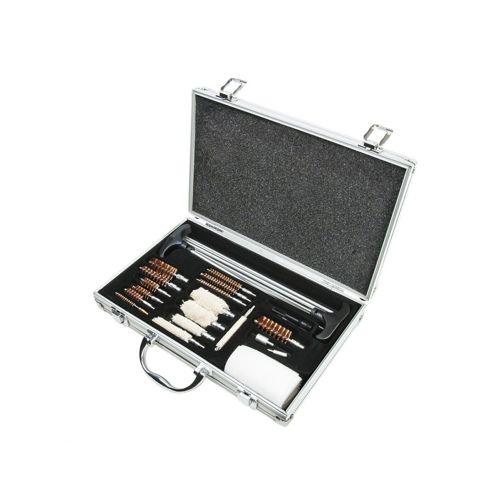 NcStar TUGCKA Universal Gun Cleaning Kit w/Aluminum Case
