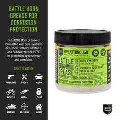 Gun Lubricant Fortified with PTFE – Rust and Corrosion Protection 4 Oz Jar