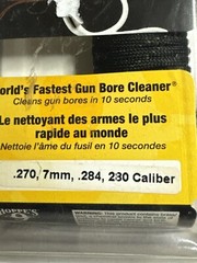 Hoppe’s 9 rifle bore snake cleaner 7mm or .270 caliber item#24014