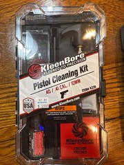 KLEENBORE PISTOL CLEANING KIT .40/.41/10MM K212