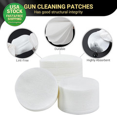 Thick Gun Cleaning Patches Lint Free 9Mm Rifle Cleaning Cloth 600PCS