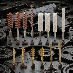 Phosphor Bronze Bore Brush Kit – Universal Multi-Caliber Gun Cleaning Brush Set