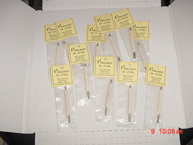 Pro-Shot .24-.27 Cal. Mop – MP2427 – lot of 11 – NEW!