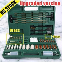 163pc Gun Cleaning Kit Universal Rifle Pistol Shotgun Handgun Firearm with Case