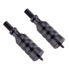 2Pcs .45 Caliber Gunslick Nylon Spear Pointed Jag Gun Clean Tip Accessories