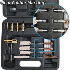 Universal Handgun Cleaning Kit for .22 .357 9mm .38 .40 .45, Cleaning Kit for…