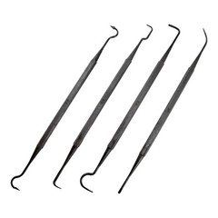 Tipton 549864 Gun Cleaning Picks Set Polymer 4-Piece