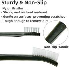20 Pack Miaozhun Double-Ended Gun Cleaning Brush, 7 Inch Nylon Bristle Brushes,