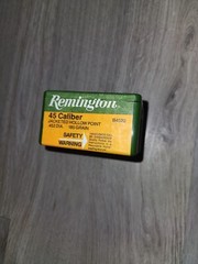 Dupont Remington .45caliber box vintage EMPTY