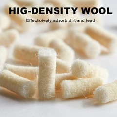 Cleaning Cotton Wool Felt Cleaning Pellets for Maintenance .22.177 Caliber 30…
