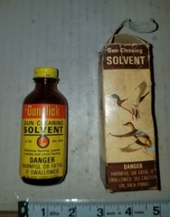 Vintage Gun Cleaning Solvent Bottle (empty) – Used