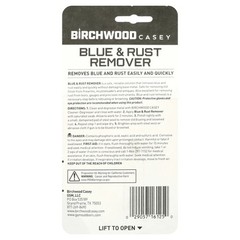 Birchwood Casey Fast Acting Blue,Rust Remover for Gun Cleaning, 3 oz ,90ml.