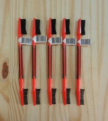 Birchwood Casey; Nylon Gun Cleaning Brush; Dual End; 5 Pack; BC-NYLBRSH