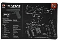 Pistol Mat for Glock Gen5 11″x17″ Mat