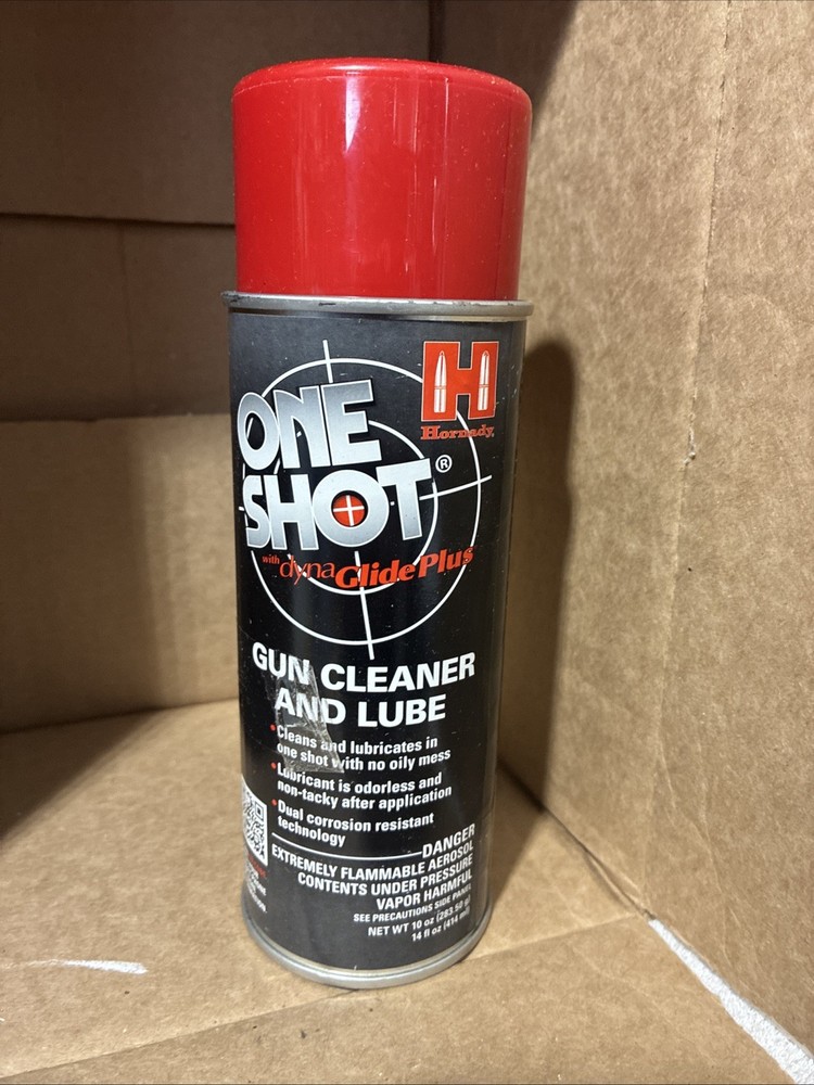 Hornady One Shot Gun Cleaner & Lube DynaGlide Plus Technology 10Oz Aerosol 99901