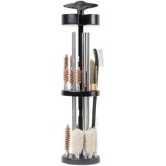53pc GUN CLEANING KIT Shotgun Shell Shaped Carry Case Universal Gun Pistol Rifle