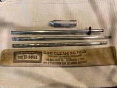 Vintage Brite-Bore Gun Cleaning Kit Mill-Rose Co. Cleveland