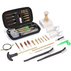 Universal Handgun Cleaning kit, 23 in 1 Cleaning Kit for .22/ .357/ .38/ 9mm/…