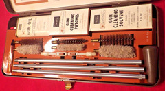 VINTAGE SEARS, TED WILLIAMS SHOTGUN CLEANING KIT, NEW UNUSED!! MFG 1977