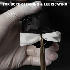 Gun Cleaning Kit – 6″ Cotton Swabs & 2″x2″ Lint-Free Patches, 1200/600 PCS, Abso