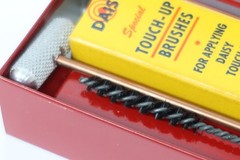 Rare Vintage Metal Tin Red Rider Daisy BB Gun Cleaning Kit As Clean as They Come