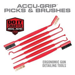 Real Avid Accu-Grip Picks & Brushes Rifle / Shotgun Plastic Model – AVPBS