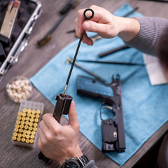 Vicbre 2 Set 9Mm/.45 Cal Handgun Cleaning Kit Bronze Nylon Bore Brush | Bore Bru