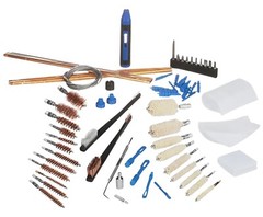 DAC 38296 Super Deluxe Universal Cleaning Kit Multi-Caliber/62 Pieces Silver
