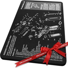FIREGEAR Cleaning Mat – 1/4 inch Thick Maintenance Pad with Detailed Parts Diagr