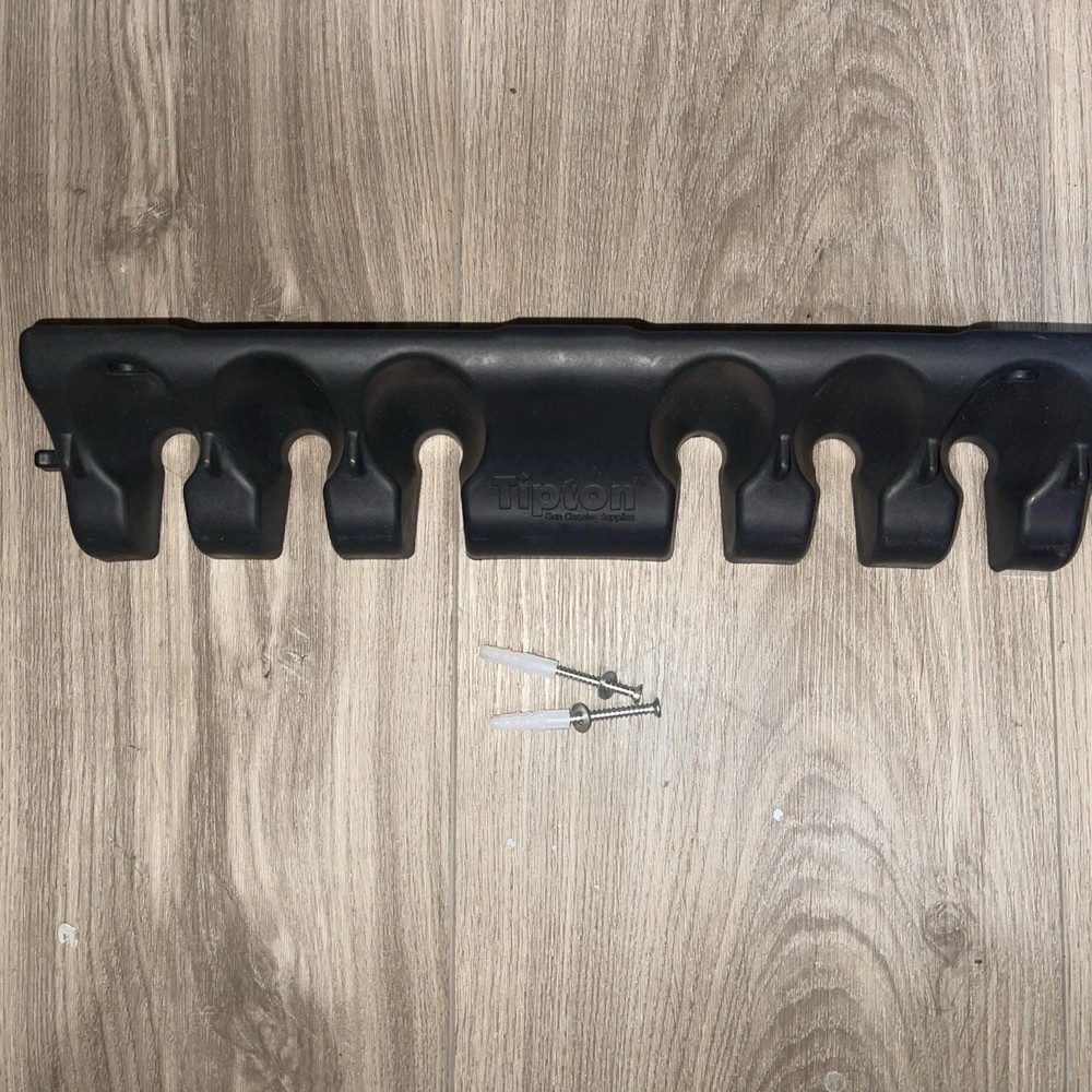 Tipton Cleaning Rod Rack with Durable Polymer Construction for Firearm Cleaning