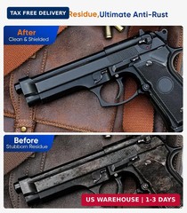 CLP Gun Cleaning Oil Kit-Includes 3.4oz Gun Oil 2oz Needle Lubricant, Gun Brushe
