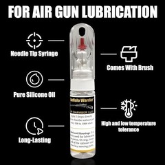 Air Gun Oil – Lubricant for Seals, O-Rings & Pistons – 2 x 20ml Bottles, Long-La