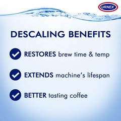 Urnex Dezcal Activated Scale Remover – 7 oz – For Use on Commercial Boilers a…