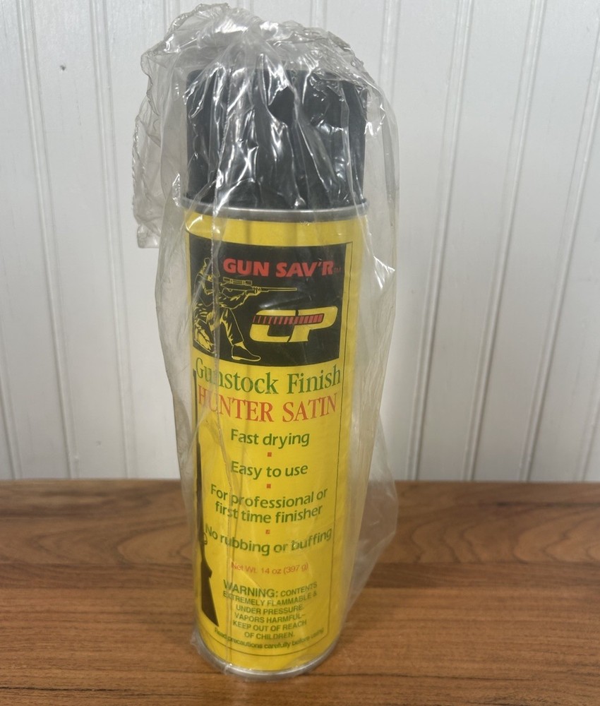 Chem-Pak Gun Sav’r Hunter Satin Liquid Finish Gun Stock Nos Saver