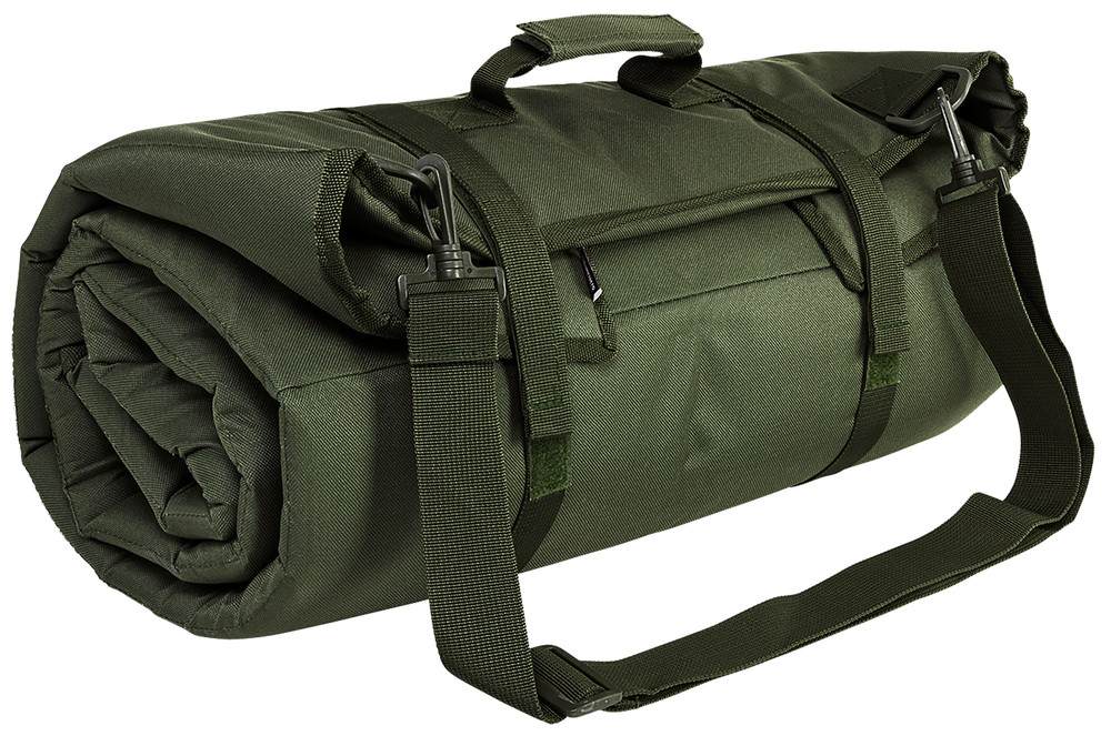 NcStar CVSHMR2957G Roll Up Shooting Mat Green 69″L x 35″ H PVC