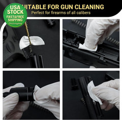 Thick Gun Cleaning Patches Lint Free 9Mm Rifle Cleaning Cloth 600PCS