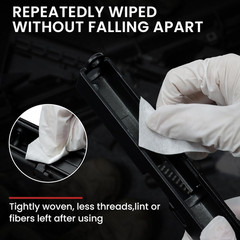 3” Gun Cleaning Patches More Cotton Contain, Highly Absorbent Gun Patches for .