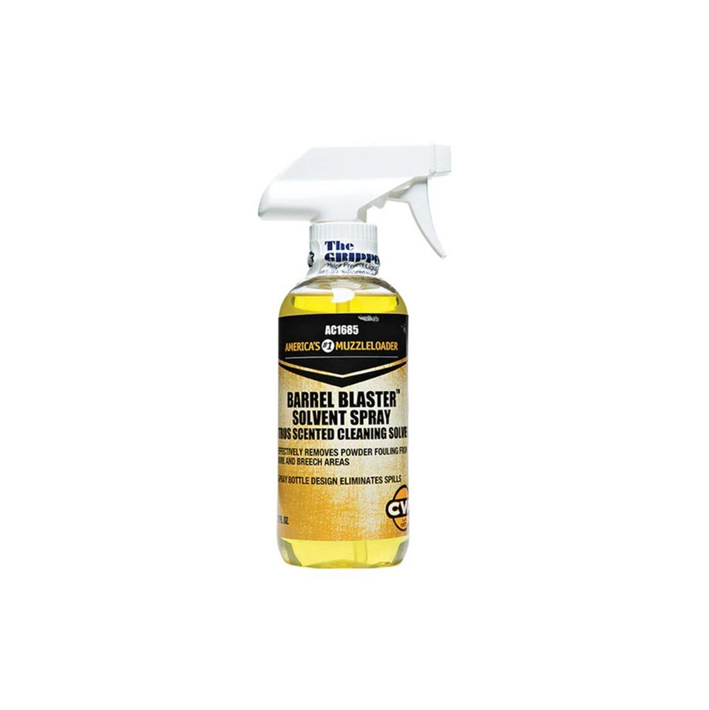 CVA Barrel Blaster Solvent 12 oz Black Powder Muzzleloader Cleaner – AC1685