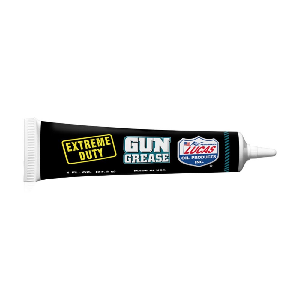 Lucas Oil 10889 Extreme Duty Gun Grease Against Heat, Friction, Wear 1 oz Squeez
