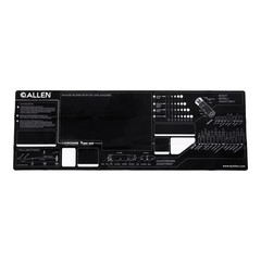 Allen Company Waterproof Firearm Cleaning Mat, 45.5″L x 16″W, Black, Neoprene