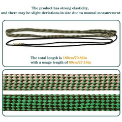 VicBre Gun Snake Brush Barrel Rope for Caliber .22/.223/5.56mm and…