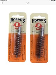 Hoppe’s 1312P Phosphor Bronze Brush 20 Gauge Shotgun Lot of 2 ~ NEW