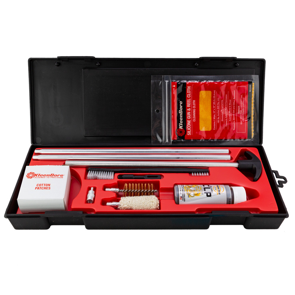 KleenBore Classic Shotgun Cleaning Kit with Large Diameter Al. Rod FREE SHIPPING