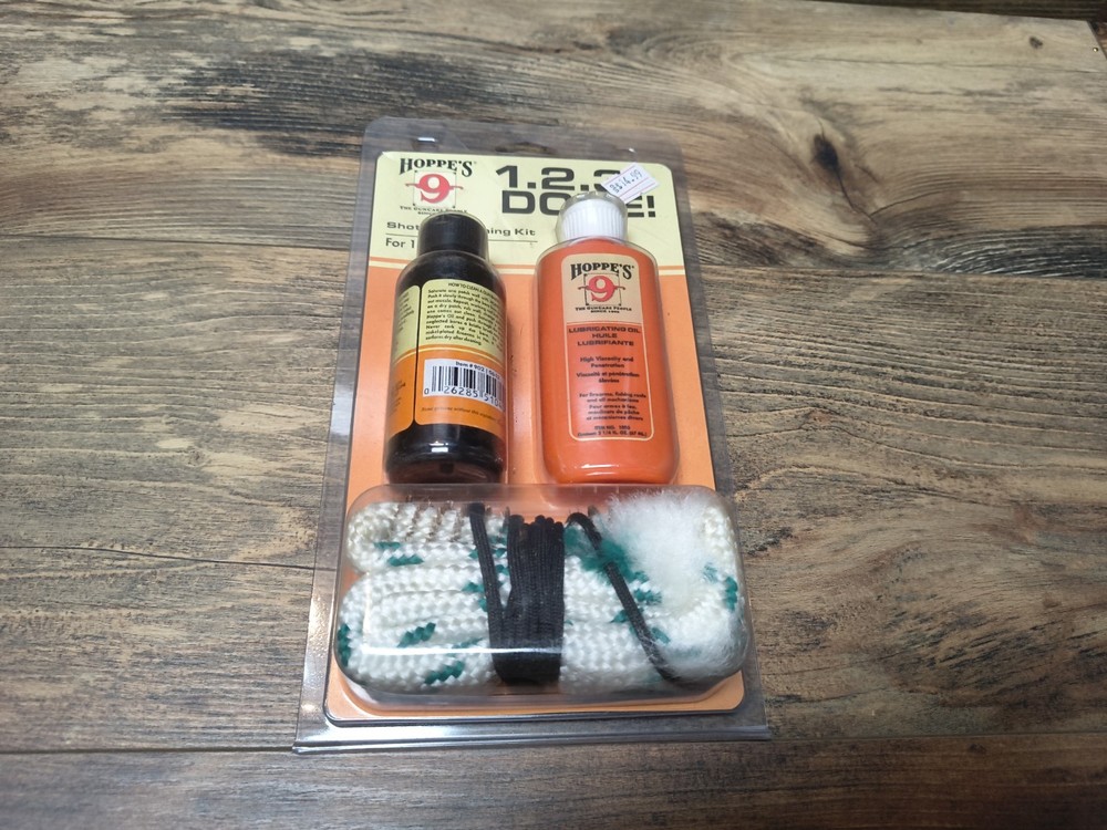 Hoppe’s 1.2.3. Done! 12 Gauge Shotgun Cleaning Kit 123 Bore Snake