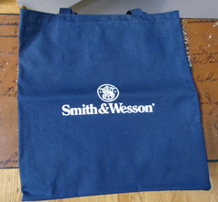 Vintage Smith & Wesson Canvas Tote Bag 13.5″ x 14″ Never Used. NEW