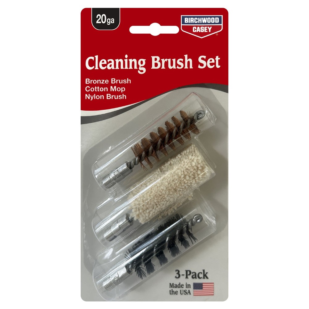 Birchwood Casey 20GA Cleaning Brush Set- Black