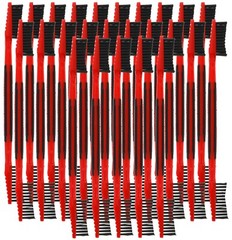 Birchwood Casey NYLBRSH2 Cleaning Brush Plastic Nylon Bristles Double Ended Tip