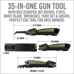 Real Avid Gun Tool Pro-AR W/Sheath #AVGTPROAR
