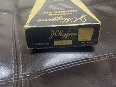 J C Higgins 12 16 Ga Vintage Shotgun Cleaning Kit Number 772 Complete 1960’s