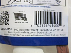 Swab Its .40/10mm/.410 FAST Patches Cleaning Foam Swabs #41-4001